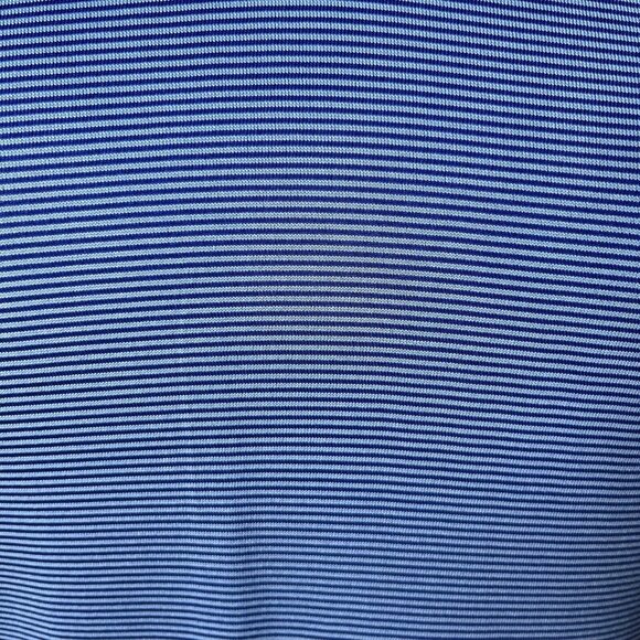 Callaway Golf Polo Shirt Womens Medium Blue Tennis OptiDri Striped - Picture 7 of 7